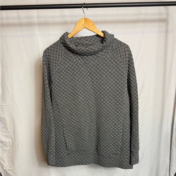 ZeroXposur Gray Tunic with Textured Pattern Size Large - Picture 1 of 9